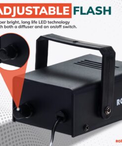 Roxant Pro Mini Strobe Light Halloween - 24 Super Bright LED Light Bulbs - Adjustable Flash Speed Control | Party Decorations | Party Lights 19 71O6UeWySRL