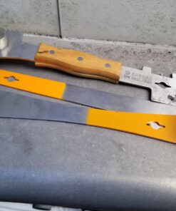 WEICHUAN Multifunction Hive Scraper Tool with Wooden Handle - Beekeeping Equipment Bee Hive Hand Tool Beekeeper Tool 26 71O6miscqbL