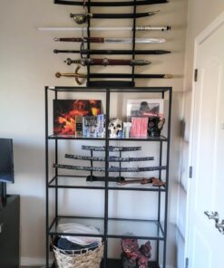 MASTER USA WS-8W 8-Tier Wall Mount Sword Stand , Black 24 71O6qBgys8L