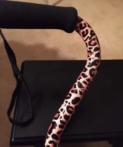 DMI Adjustable Designer Cane with Offset Handle and Strap, Leopard, Multi-colored, FSA and HSA Eligible 20 71O7DhmKBvL