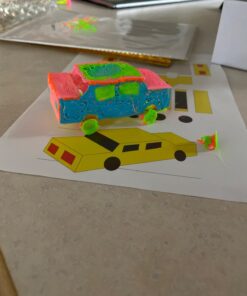 3D Pen Filament Refills - 1.75mm ABS Printer Refill Pack - 240 Linear Feet in 20 Foot Lengths Per Color - 80 Stencil E-Book & Bonus Glow in The Dark Color Included by 3D Artist Supply 17 71O8JpXQiaL