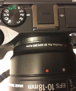 Fotodiox Pro Lens Mount Adapter with Auto-Exposure, Auto-Focus and Auto-Aperture, Canon EOS EF EFs Lens to EOS M EF-m Camera Body Canon EOS EF/EF-S (Auto) 31 71O8StkAscL