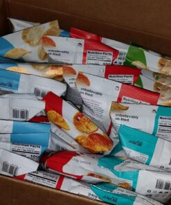 Popchips Potato Chips Variety Pack, Single Serve 0.8 Ounce Bags (Pack of 24), 4 Flavors: 8 Sea Salt, 8 BBQ, 4 Sour Cream & Onion, 4 Salt & Vinegar 4 Flavor Variety Pack 0.8 Ounce (Pack of 24) 18 71O8tner7cL 1