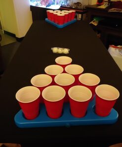 GoPong N-Ice Rack Freezable Beer Pong Rack Set, Includes 2-Racks, 3-Balls and Rules 11 71O9DbrhNKL