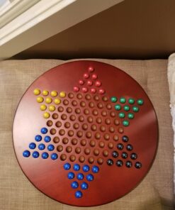 CHH 15" Jumbo Chinese Checkers with Marbles 32 71O9MlKT1DL