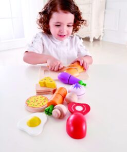 Alternative view of Hape Chef's Choice Wooden Play Food Basics Set