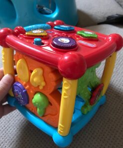 VTech Busy Learners Activity Cube, Multicolor Red Standard Packaging 49 71O9uFiCv1L