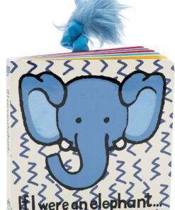 Jellycat Baby Touch and Feel Board Books, If I were an Elephant