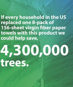 Seventh Generation Paper Towels, 100% Recycled Paper, 2-ply, 8 Count (Pack of 4) 8 Count (Pack of 4) 19 71OAQy3jjaL