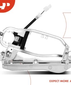 A-Premium Outside Door Handle Carrier Compatible with BMW E53 X5 2000-2006, Front Left Driver Side, Replace# 51218243615 Front Driver(LH) 16 71OARzG988L