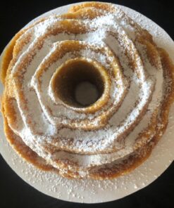 Nordic Ware Platinum Rose Cast Aluminum Bundt Pan, One size, copper 74 71OArXZWVrL