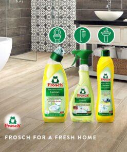 FROSCH Natural Lemon Scouring Cream Cleaner, 16.9 fL oz (pack of 2) 16 71OBBllfnL