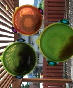 Baby Bowls and Matching Lids - Suction Cup Bowls for Babies, Toddlers & Infants - Set of 3 Sizes - 6 Pieces 27 71OBVlSM3GL