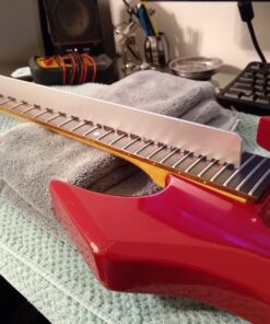 iLuiz Guitar Neck Notched Straight Edge Luthiers Tool for Gibson Fender and Most of Guitar Fretboard and Frets 36 71OBtsbjV4L