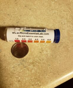 Hydrion pH Strips ph range 1-12 100 strips per vial 7 71OC91Gay0L