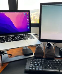 Nulaxy Laptop Stand, Detachable Ergonomic Laptop Mount Computer Stand for Desk, Aluminum Laptop Riser Notebook Stand Compatible with MacBook, Dell XPS, All 10-16" Laptops - Gray A-Grey 31 71ODMlcQ SL