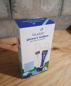 Bluelab PENGTB Grower's Toolbox with pH Pen, Conductivity Tester and Probe Care Kit, Easy Calibration, Digital Meters for Hydroponic System and Indoor Plant Grow 36 71ODrEW50mL