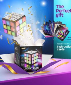 Rechargeable Game Activity Cube - 9 Fun Brain & Memory Games - Cool Toys for Boys and Girls - Christmas/Birthday Gifts for Ages 6-12+ Year Old Kids Tweens & Teens - Best Boy & Girl Toy Gift Ideas 42 71OEVfZythL