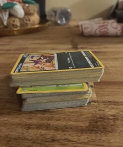 Alternative view of Pokemon TCG: Random Cards From Every Series, 100 Cards In Each Lot Plus 7 Bonus Free Foil Cards Multicolor
