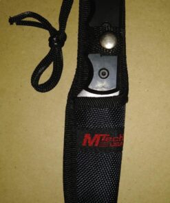 MTech USA MT-20-35 Series Fixed Blade Knife, Black Drop Point Blade, Plastic Handle, 8-Inch Overall 46 71OEkFv70LL