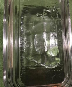 Arc International Luminarc Cow Butter Dish, 6-1/2-Inch by 2-3/4-Inch 27 71OG1OFUTrL