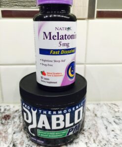 Natrol Melatonin 5mg, Strawberry-Flavored Dietary Supplement for Restful Sleep, 90 Fast-Dissolve Tablets, 90 Day Supply 25 71OGm3zLYOL