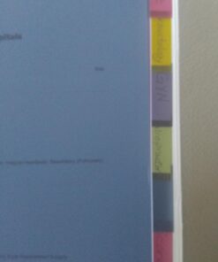 Cardinal Plastic Binder Dividers without Pockets, 8-Tab, Insertable Multicolor Tabs, Letter Size, 1 Set (84019), 8-1/2 x 11 13 71OGm52 8WL