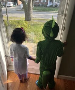 Disguise Gekko Classic Toddler PJ Masks Costume, Large/4-6 Green Toddler Large (4-6) 26 71OGo3FWRtL