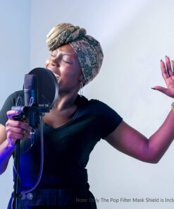 Neewer Professional Microphone Pop Filter Shield Compatible with Blue Yeti and Any Other Microphone, Dual Layered Wind Pop Screen With A Flexible 360 Degree Gooseneck Clip Stabilizing Arm Standard Packaging 31 71OHG2AwDL