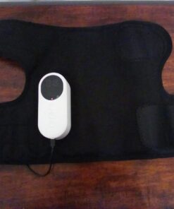 LINGTENG Leg Massager, Calf Air Compression Massager with Heat, Cordless Leg Massager for Circulation and Pain Relief, Calf Massager with 3 Intensities, Gifts for Women (Only Single) Black 43 71OHtYuO8L