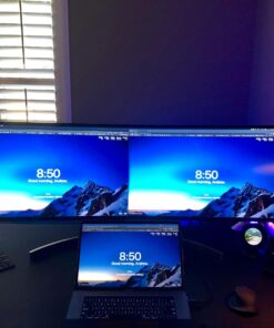 LG 49WL95C-W Ultrawide Dual QHD Monitor 49" 32: 9 (5120 x1440) Curved IPS Display, HDR10, USB Type-C, HDR 10, Ambient Light Sensor, 2 x 10W Stereo Speaker 51 71OIHOiVGaL