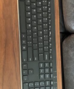 Arteck 2.4G Wireless Keyboard Stainless Steel Ultra Slim Full Size Keyboard with Numeric Keypad for Computer/Desktop/PC/Laptop/Surface/Smart TV and Windows 10/8/ 7 Built in Rechargeable Battery 35 71OIeaU6gKL