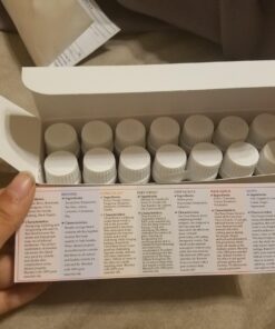 Essential Oil Set 14-5 ml Therapeutic Grade 100% Pure Frankincense, Lavender, Peppermint, Rosemary, Orange, Tea Tree, Eucalyptus, Grapefruit, Lemon, Lime, Clove, Spearmint, Lemongrass, Cinnamon 46 71OIuugYDsL