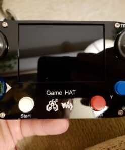 Waveshare Game HAT Compatible with Raspberry Pi 4B/A+/B+/2B/3B/3B+/Zero W/Zero WH 3.5inch IPS Screen 480×320 Resolution Onboard Speaker and Earphone Jack 40 71OJ7fUkaL