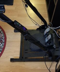 Slendor Racing Steering Wheel Stand for Logitech G920, G25, G27, G29 Wheel, Gaming Wheel Stand Driving Simulator Cockpit Pedal and Shifters Not Included. 25 71OJctFQaL