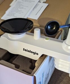 Sainlogic Professional WiFi Weather Station with Outdoor Sensor, Internet Wireless Weather Station with Rain Gauge, Weather Forecast, Wind Gauge, Wunderground, Black 51 71OK5Eo91ZL