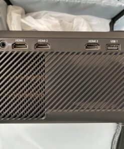 BIGASUO 1080P Projector 5G WiFi Bluetooth - 15000Lux 560ANSI Full HD Outdoor Movie Projector, 300" Display Support 4k Home Theater,Compatible with iOS/Android/XBox/PS4/TV Stick/HDMI Light Grey 43 71OK5G0JlgL