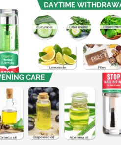 Nail Biting Treatment for Kids, Natural Thumb Sucking Stop for Kids Effective Prevent Kids Sucking Thumb and Biting Nail, No Biting Nail Polish Original 12 71OKB2yW6wL
