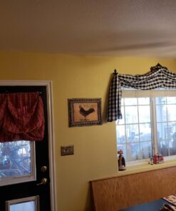 LTC LINENS 60102-010311 Tablecloth, 60X102 in, Black/White Checker 37 71OKUeQOXUL 1