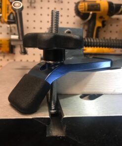 POWERTEC 71389 T-Track Mini Hold-Down Clamp, 3-5/8" L x 3/4" W – 2 Pack Mini Hold Down Clamp, 2 Pack 26 71OL2fCzZkL