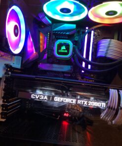EVGA 11G-P4-2487-KR GeForce RTX 2080 Ti Ftw3 Ultra, Overclocked, 2.75 Slot Extreme Cool Triple + iCX2, 65C Gaming, RGB, Metal Backplate, 11GB GDDR6 Graphics Card 49 71OLAZzAjyL