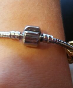 Expression Jewelry Emoticon Charms Bracelet - 18K Gold Plated with 10 Pieces of Interchangeable Enamel Beads 27 71OLVmLVPFL