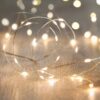 ANJAYLIA 16.5Ft 50 LED Fairy Lights Battery Operated String Lights for Party Home Wedding Festival Decoration, Warm White 46 71OLZZgA44L
