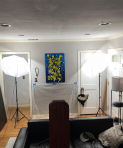 LimoStudio, 700W Output Lighting Series, LMS103, Soft Continuous Lighting Kit for White and Black Umbrella Reflector with Accessory and Carry Bag 36 71OM1owJ5JL