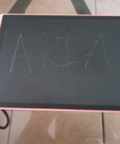 LCD Writing Tablet for Kids,12 Inch Colorful Educational Drawing Tablet, Erasable Reusable Electronic Writing Board, Toddler Doodle Board, Learning Toy Gift for Boys Girls Ages 3-8(Pink) Pink 12 20 71OMlOlyqtL