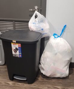 Hefty Ultra Strong Tall Kitchen Trash Bags, Lavender & Sweet Vanilla Scent, 13 Gallon, 80 Count 31 71ON2Xm8D3L