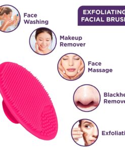 Anti Cellulite Vacuum 2 Cups Set Medical Silicone with Cellulite Massager Remover and Exfoliating Facial Brush for Perfect Body 23 71OOAqeyyL