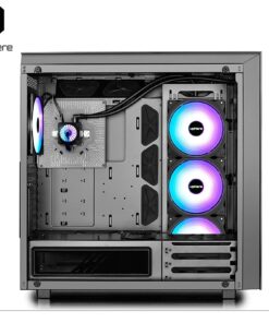 upHere RGB LED 120mm Case Fan,Quiet Edition High Airflow Adjustable Color LED Case Fan for PC Cases, CPU Coolers,Radiators System,5-Pack / C8123 41 71OObZT3qtL