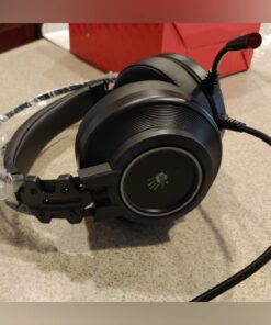 Bloody G528C Wired RGB Gaming Headset, 7.1 Virtual Surround Sound, Noise Cancelling Microphone with Braided USB Cable, On-Ear Volume Control for FPS MMO Games 33 71OOc7cP5OL