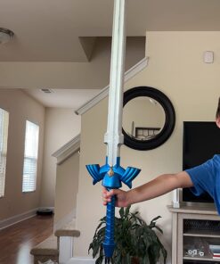 41" Blue Zelda Foam Sword Hero Link Hylian Fantasy Katana LARP Cosplay Roleplay 46 71OOlQXcbJL
